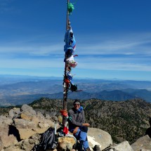 Summit of Nevado de Colima
